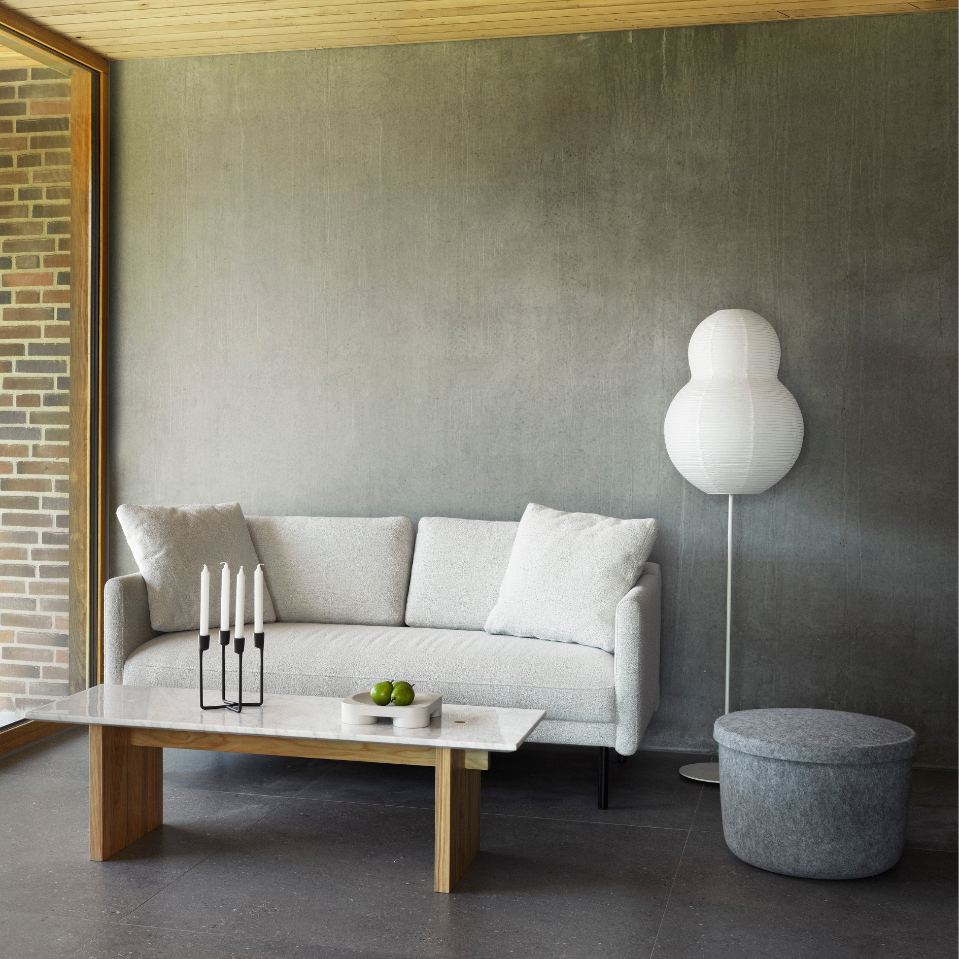 Hide Storage Pouf